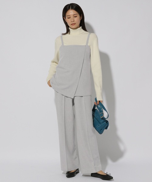 Elura(エルーラ)の「スリムウォームセミフレアパンツ/249467(その他パンツ・レディース・ブラック系その他/ブラウン系その他/ダークネイビー/ライトグレー・FREE(S)/LARGE/MEDIUM/X-LARGE)」の10枚目の写真