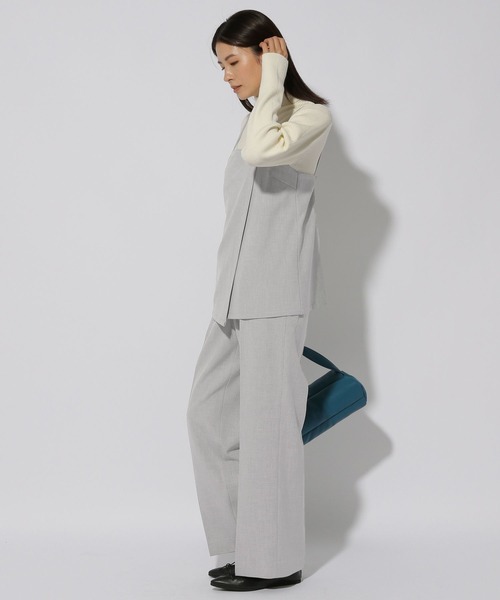 Elura(エルーラ)の「スリムウォームセミフレアパンツ/249467(その他パンツ・レディース・ブラック系その他/ブラウン系その他/ダークネイビー/ライトグレー・FREE(S)/LARGE/MEDIUM/X-LARGE)」の12枚目の写真