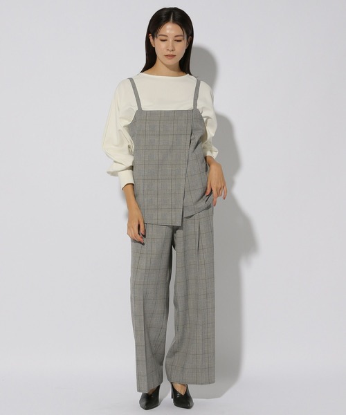 Elura(エルーラ)の「スリムウォームセミフレアパンツ/249467(その他パンツ・レディース・ブラック系その他/ブラウン系その他/ダークネイビー/ライトグレー・FREE(S)/LARGE/MEDIUM/X-LARGE)」の16枚目の写真