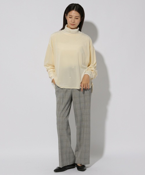 Elura(エルーラ)の「スリムウォームセミフレアパンツ/249467(その他パンツ・レディース・ブラック系その他/ブラウン系その他/ダークネイビー/ライトグレー・FREE(S)/LARGE/MEDIUM/X-LARGE)」の17枚目の写真