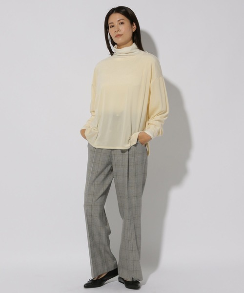 Elura(エルーラ)の「スリムウォームセミフレアパンツ/249467(その他パンツ・レディース・ブラック系その他/ブラウン系その他/ダークネイビー/ライトグレー・FREE(S)/LARGE/MEDIUM/X-LARGE)」の18枚目の写真