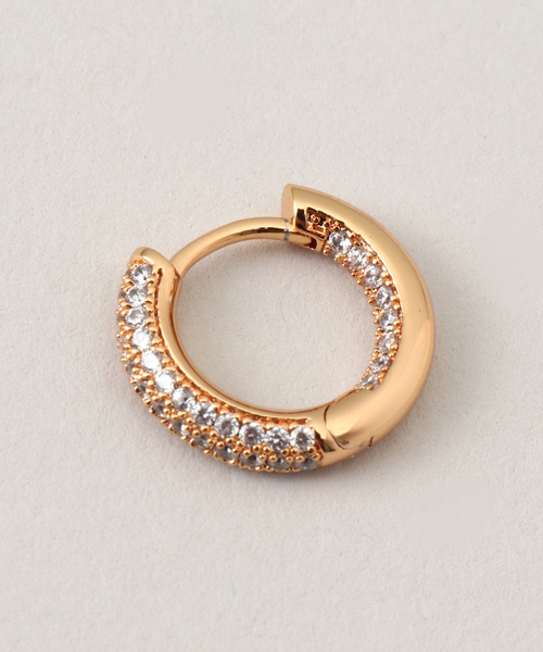 FRAMeWORK(フレームワーク)の「LUVAJ THE REVERSIBLE AMALFI HOOP(ピアス(両耳用)・レディース・ゴールド・FREE)」の2枚目の写真