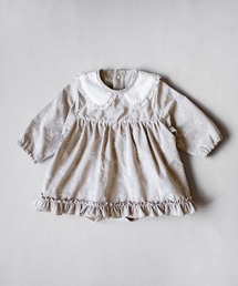 mocmof（モクモフ）の「おめかし 花柄ロンパース（ロンパース）」