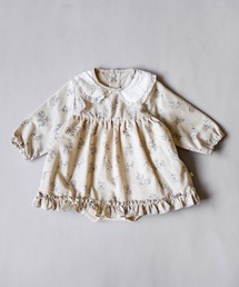 mocmof（モクモフ）の「おめかし 花柄ロンパース（ロンパース）」