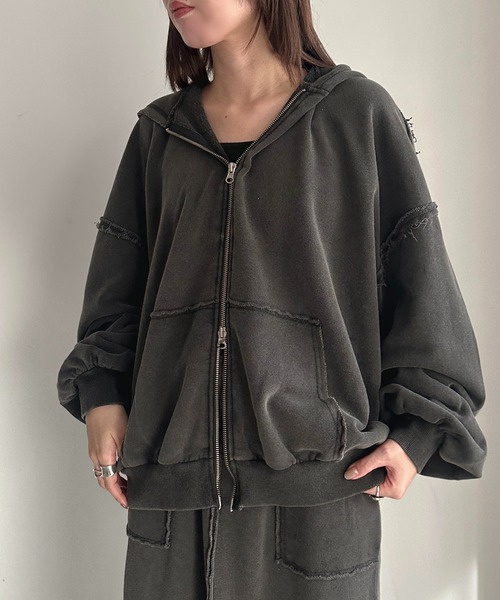 切り替えピグメントパーカー【ZOZOTOWN限定アイテム】（パーカー