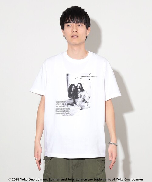 BEAMS T（ビームスティー）の「John Lennon T-Shirts（Tシャツ/カットソー・メンズ・ホワイト・XL/L/M/S）」の4枚目の写真
