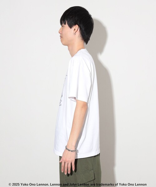 BEAMS T（ビームスティー）の「John Lennon T-Shirts（Tシャツ/カットソー・メンズ・ホワイト・XL/L/M/S）」の5枚目の写真