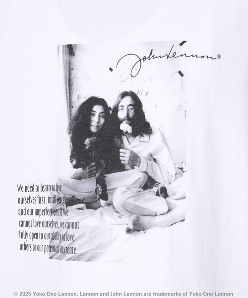 BEAMS T（ビームスティー）の「John Lennon T-Shirts（Tシャツ/カットソー・メンズ・ホワイト・XL/L/M/S）」の8枚目の写真