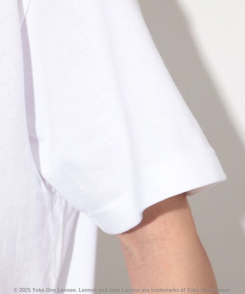 BEAMS T（ビームスティー）の「John Lennon T-Shirts（Tシャツ/カットソー・メンズ・ホワイト・XL/L/M/S）」の9枚目の写真