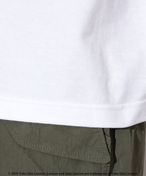 BEAMS T（ビームスティー）の「John Lennon T-Shirts（Tシャツ/カットソー・メンズ・ホワイト・XL/L/M/S）」の10枚目の写真