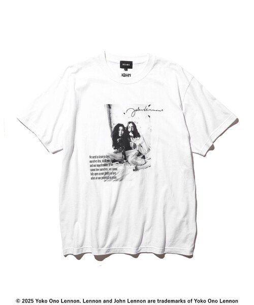 BEAMS T（ビームスティー）の「John Lennon T-Shirts（Tシャツ/カットソー・メンズ・ホワイト・XL/L/M/S）」の11枚目の写真