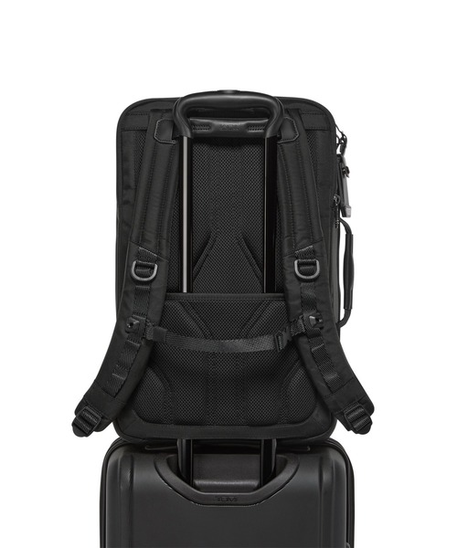 TUMI（トゥミ）の「ALPHA BRAVO 「デトリック」バックパック（A4/PC17インチまで対応）（バックパック/リュック・メンズ・ブラック・FREE）」の9枚目の写真