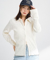 URBAN RESEARCH Sonny Label | シャーリングカットメロウシャツ(シャツ/ブラウス)