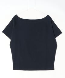 【最終値下げ】ネイビー オフショルダー Tシャツ オフショルダー」に該当するトップス（ブルー・ネイビー/青色系