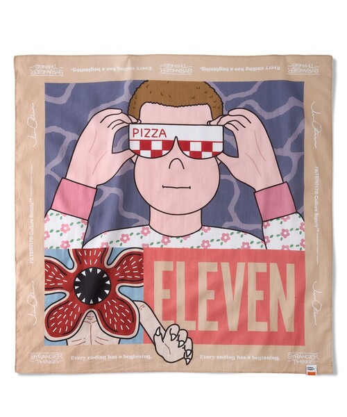BEAMS T（ビームスティー）の「Stranger Things / Bandana（バンダナ/スカーフ・メンズ・その他3/その他1/その他/その他2・ONE SIZE）」の3枚目の写真