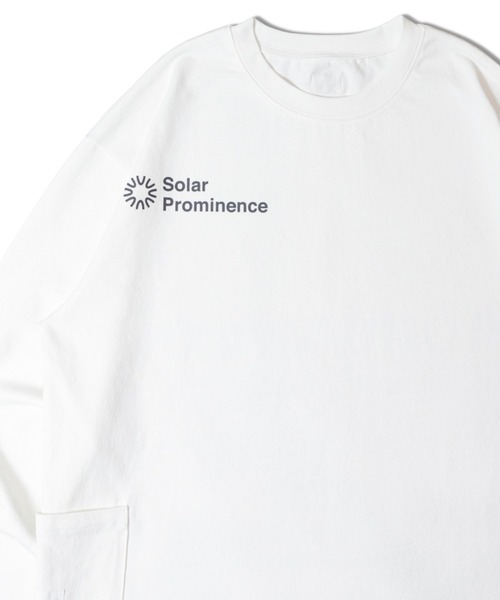 JACKROSE（ジャックローズ）の「BAYCANT ﾗﾝﾀﾞﾑﾛｺﾞﾌﾟﾘﾝﾄ L/S TEE（Tシャツ/カットソー・メンズ・ブラック/ホワイト/ライトグレー・M/L/XL）」の2枚目の写真