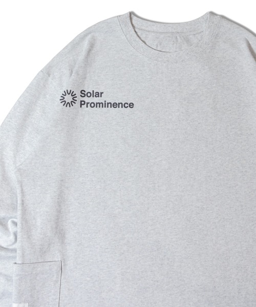 JACKROSE（ジャックローズ）の「BAYCANT ﾗﾝﾀﾞﾑﾛｺﾞﾌﾟﾘﾝﾄ L/S TEE（Tシャツ/カットソー・メンズ・ブラック/ホワイト/ライトグレー・M/L/XL）」の3枚目の写真