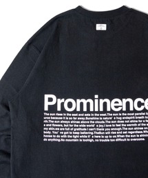 BAYCANT ﾗﾝﾀﾞﾑﾛｺﾞﾌﾟﾘﾝﾄ L/S TEE