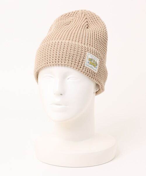 Kahiko（カヒコ）の「【Kahiko】オルオルニットキャップ（ニットキャップ/ビーニー・レディース・オレンジ/ブルー/パープル/ベージュ/ホワイト・FREE）」の3枚目の写真