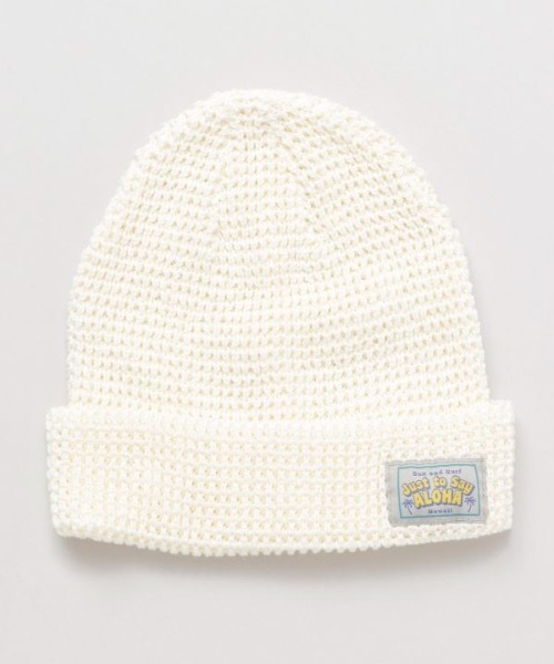 Kahiko（カヒコ）の「【Kahiko】オルオルニットキャップ（ニットキャップ/ビーニー・レディース・オレンジ/ブルー/パープル/ベージュ/ホワイト・FREE）」の7枚目の写真