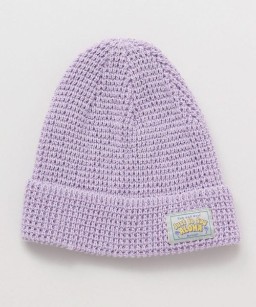 Kahiko（カヒコ）の「【Kahiko】オルオルニットキャップ（ニットキャップ/ビーニー・レディース・オレンジ/ブルー/パープル/ベージュ/ホワイト・FREE）」の8枚目の写真
