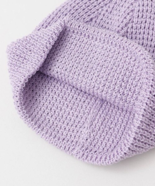 Kahiko（カヒコ）の「【Kahiko】オルオルニットキャップ（ニットキャップ/ビーニー・レディース・オレンジ/ブルー/パープル/ベージュ/ホワイト・FREE）」の10枚目の写真
