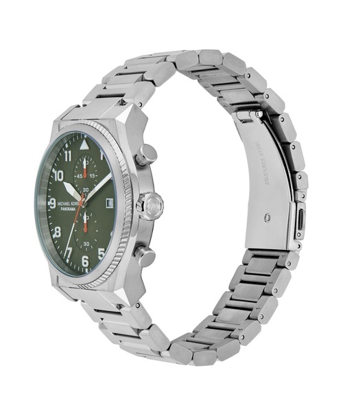 MICHAEL KORS（マイケルコース）の「マイケル・コース 腕時計 メンズ アナログ ステンレス MK9196（アナログ腕時計・メンズ・シルバー・FREE）」の3枚目の写真