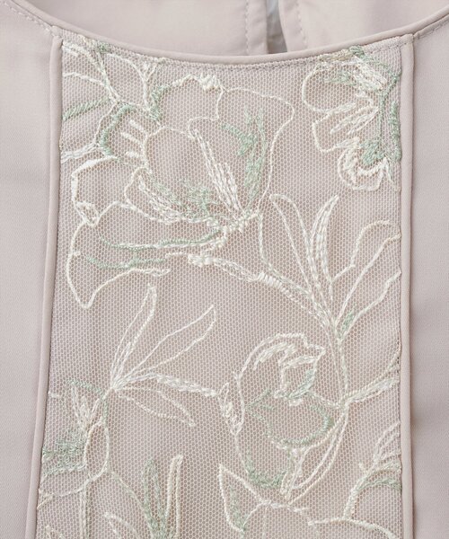 natural couture（ナチュラルクチュール）の「フロントレース使いキャンディ袖ブラウス（シャツ/ブラウス・レディース・ピンク/グレー/アイボリー/グレイッシュベージュ・FREE）」の17枚目の写真