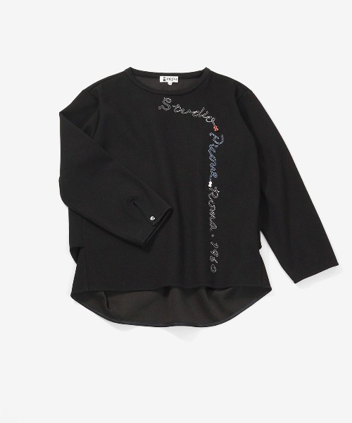STUDIO PICONE(スタジオピッコーネ)の「サイドタックプルオーバー(Tシャツ/カットソー・レディース・ホワイト/イエロー/オレンジ/ブラック・L/M/LL)」の2枚目の写真