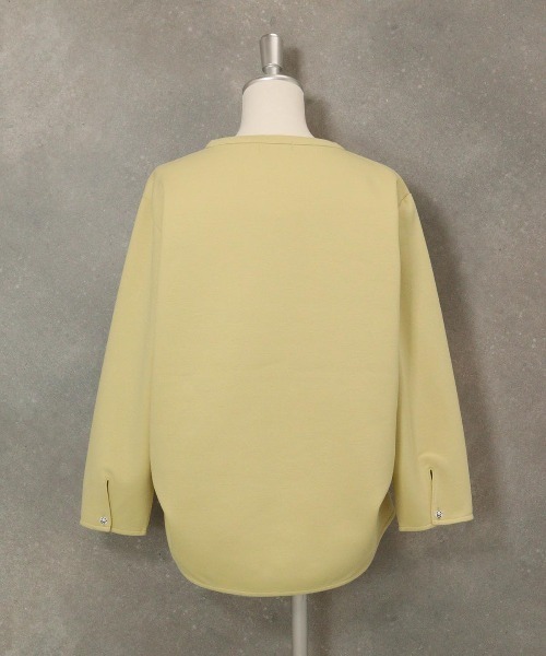 STUDIO PICONE(スタジオピッコーネ)の「サイドタックプルオーバー(Tシャツ/カットソー・レディース・ホワイト/イエロー/オレンジ/ブラック・L/M/LL)」の14枚目の写真