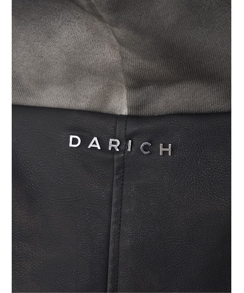 セール】スウェットフーディーレザージャケット（その他アウター