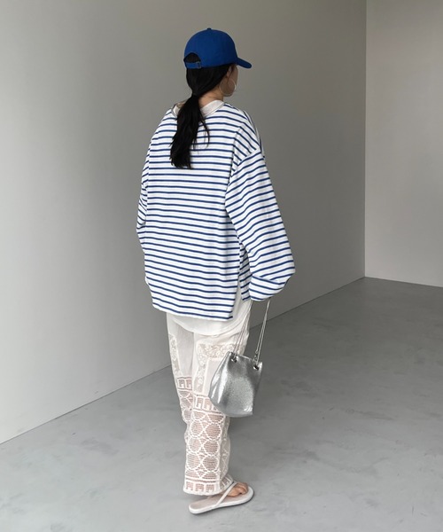 wee9s（ウィークス）の「vintage like lace pants