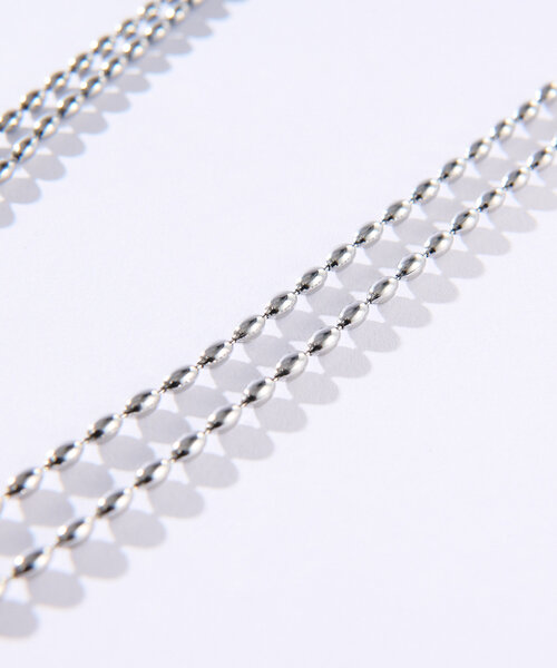 RIVE DROITE（リヴドロワ）の「【R.good（アールドットグッド）】オーバルボールロングネックレス（ネックレス・レディース・シルバー/ゴールド・FREE）」の16枚目の写真