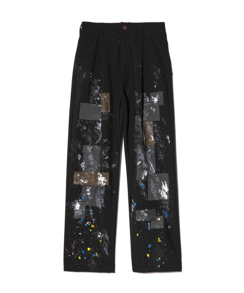 glamb（グラム）の「Unplugged Atelier Wide Slacks / アンプラグドアトリエワイドスラックス（スラックス・メンズ・ブラック/カーキ・S/M/L）」の18枚目の写真