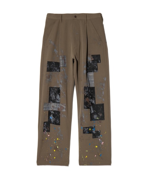 glamb（グラム）の「Unplugged Atelier Wide Slacks / アンプラグドアトリエワイドスラックス（スラックス・メンズ・ブラック/カーキ・S/M/L）」の20枚目の写真