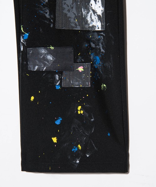 glamb（グラム）の「Unplugged Atelier Wide Slacks / アンプラグドアトリエワイドスラックス（スラックス・メンズ・ブラック/カーキ・S/M/L）」の16枚目の写真