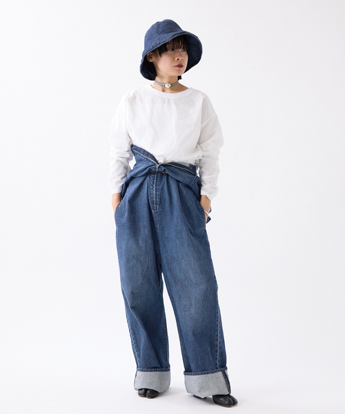 新品未使用　イエナ　IENA  キジマタカユキ　ハット　ホワイト　バケットハット KIJIMA TAKAYUKI/キジマ タカユキ STRAW HAT ハット W-251349-27