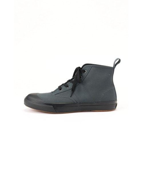 MHL.（エムエイチエル）の「HIGH TOP CANVAS TRAINERS（スニーカー・メンズ・ベージュ系その他2/グレー系その他7・26.0/28.0/27.0）」の3枚目の写真