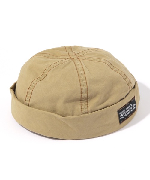 niko and...（ニコアンド）の「ウォッシュステッチロールキャップ（キャップ・メンズ・グレー/オリーブ/ブラック/ライトグレー/ベージュ・FREE）」の4枚目の写真