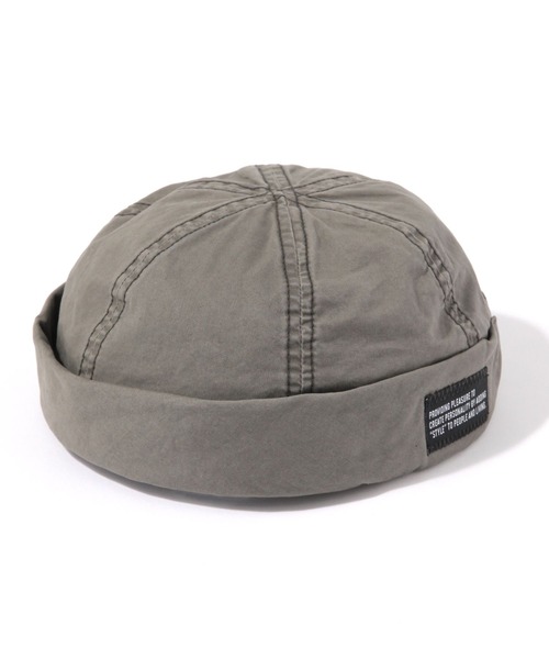 niko and...（ニコアンド）の「ウォッシュステッチロールキャップ（キャップ・メンズ・グレー/オリーブ/ブラック/ライトグレー/ベージュ・FREE）」の3枚目の写真