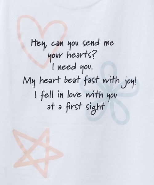 Mac-House（マックハウス）の「【通学に最適】綿100％　T-GRAPHICS ガールズ フレンチスリーブプリンTシャツ（Tシャツ/カットソー・キッズ・ホワイト/ピンク・120/130/150/160/140）」の8枚目の写真