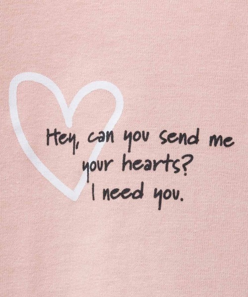 Mac-House（マックハウス）の「【通学に最適】綿100％　T-GRAPHICS ガールズ フレンチスリーブプリンTシャツ（Tシャツ/カットソー・キッズ・ホワイト/ピンク・120/130/150/160/140）」の10枚目の写真