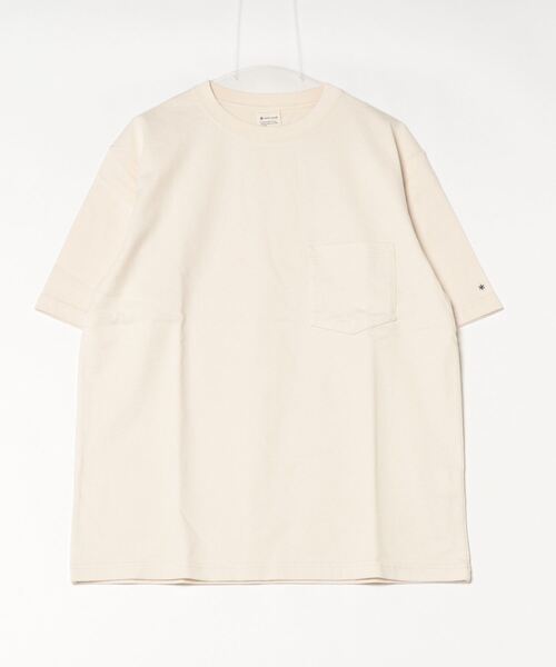 Snow Peak(スノーピーク)の「Snow Peak / Recycled Cotton T-Shirt リサイクルコットンTシャツ(Tシャツ/カットソー・メンズ・ブルー/オートミール/ブラック/グレー・L/S/XL/M/1)」の10枚目の写真