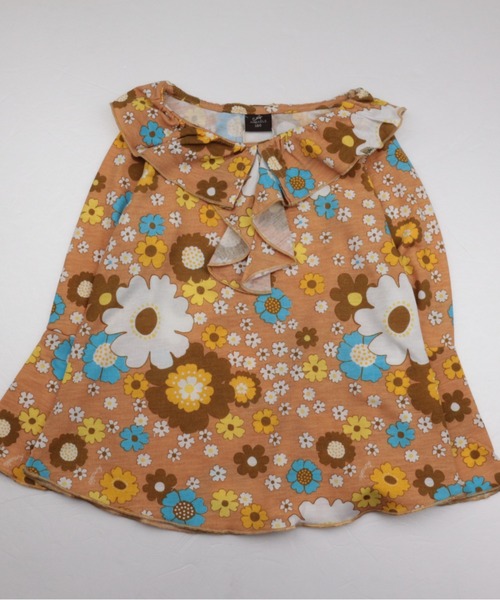 AIMABLE(エマーブル)の「ブラウス(シャツ/ブラウス・キッズ・キャメル/ピンク/サックスブルー・100/110/120/130/140/150/90)」の2枚目の写真