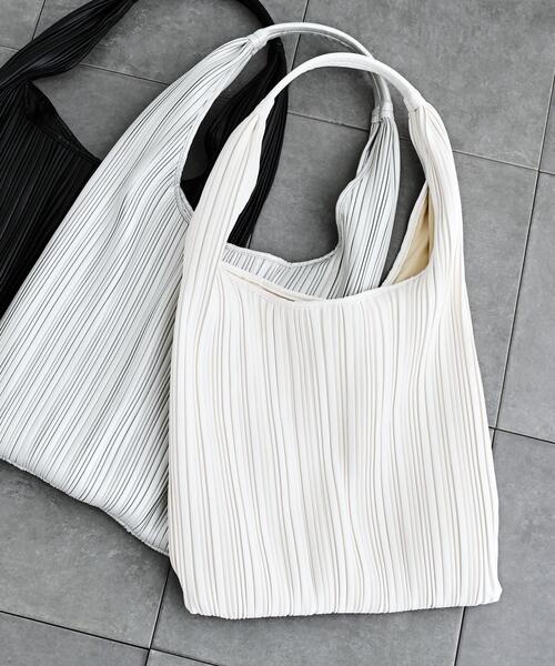 ギャレスト（GALLEST）/ワンハンドルプリーツバッグ セール】ワンハンドルプリーツバッグ（トートバッグ）｜GALLEST