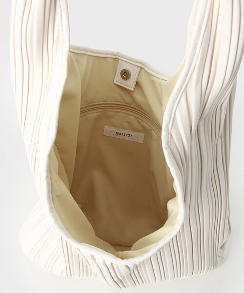 セール】ワンハンドルプリーツバッグ（トートバッグ）｜GALLEST