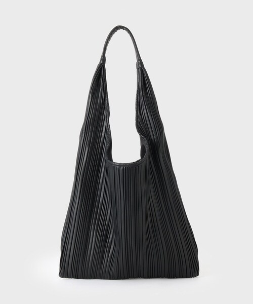 GALLEST（ギャレスト）の「ワンハンドルプリーツバッグ（トートバッグ・レディース・ホワイト/ブラック/シルバー・00）」の10枚目の写真