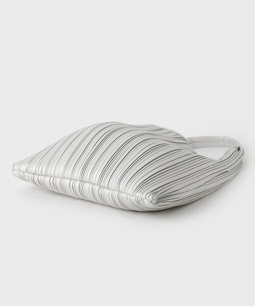 GALLEST（ギャレスト）の「ワンハンドルプリーツバッグ（トートバッグ・レディース・ホワイト/ブラック/シルバー・00）」の15枚目の写真