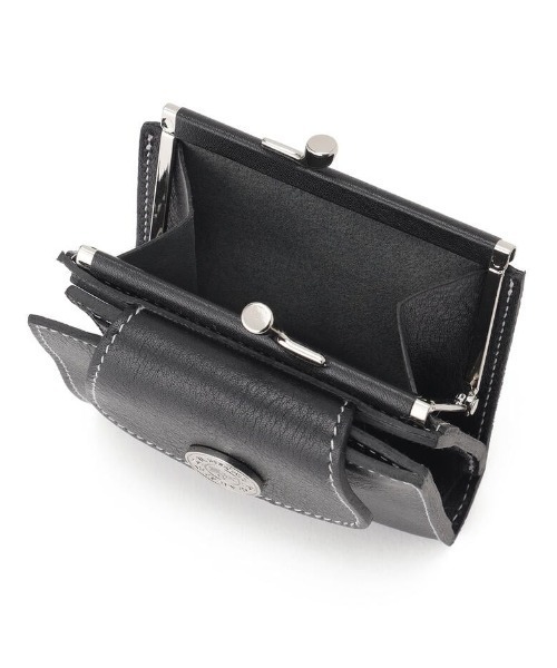 ■IL BISONTE■SINCE 1970 MEDAL フラップ付がま口財布 unisex IL BISONTE / WALLET / Since 1970 MEDAL / 2025 SPRING SUMMER