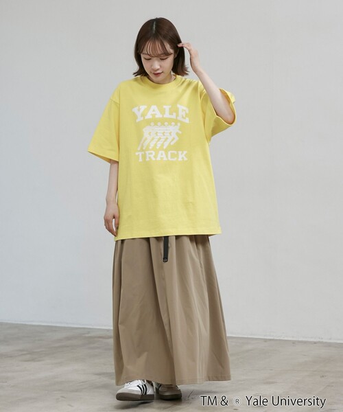 coen(コーエン)の「YALE別注 カレッジプリントTシャツ(Tシャツ/カットソー・メンズ・ホワイト/ネイビー/グレー/イエロー/コバルトブルー・M/L/XL)」の22枚目の写真